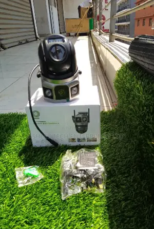 Smart Dual Lens Indoor PTZ Dome Camera (AC Powered)