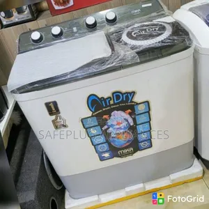 10KG Twin Tub Washing Machine - Mika Semi-Automatic Washer Spinner