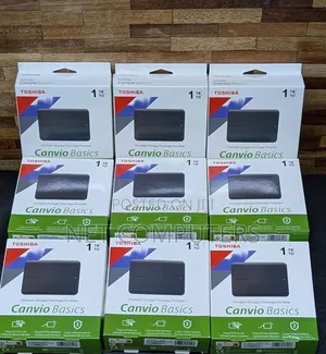 1TB Toshiba External HDD Mpya Kabisa
