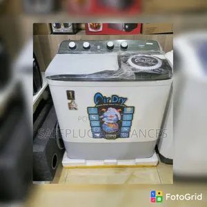Mika 10KG Twin Tub Washing Machine - White