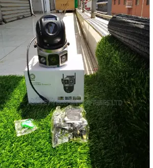 Kamera ya Usalama ya WiFi PTZ Dome yenye Lens 2 (Inatumia AC)