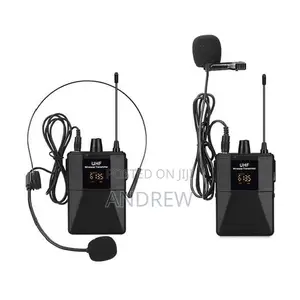 Mfumo wa Maikrofoni za Wireless za Lavalier 4-in-1