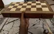 Seti ya Mbao ya Chess & Checkers 3-in-1 - 4