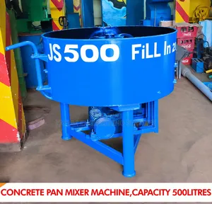 Brand New Concrete Pan Mixer Machine