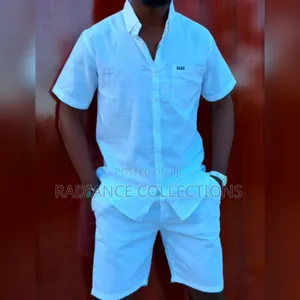 Zara Linen 2 Sets - Suti za Kiume za Kawaida