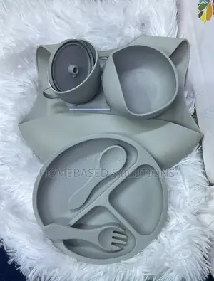 6pcs Silicone Kids Feeding Kit