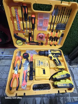 Dewalt 36V Cordless Drill na Seti ya Zana
