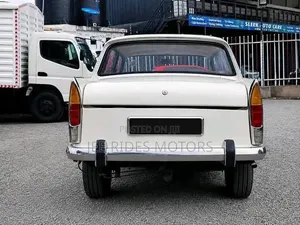 Peugeot 404 Cabriolet 1968 Nyeupe