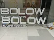 3D Letters na Signage Design - 4