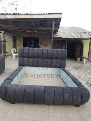 5x6 Dark Grey Bubble Bed
