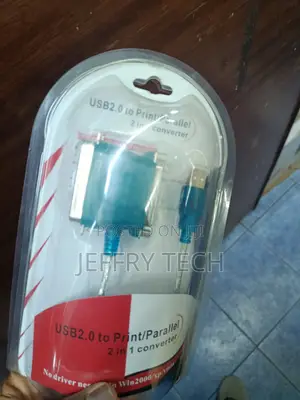 Kebo ya USB hadi LPT Parallel Printer Converter 1.8m