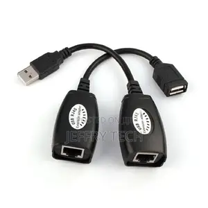 USB hadi RJ45 Extension Adapter - 150FT High-Speed USB Over Ethernet