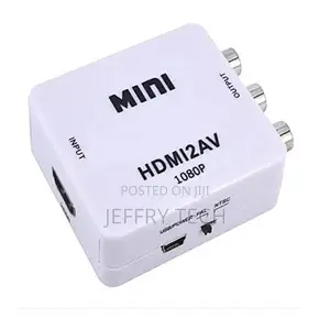 VGA kwa HDMI Converter Adapter (Nyeupe) | 1080p