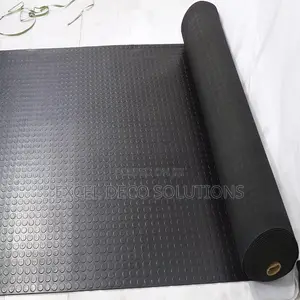 Anti-Slip Rubber Mat yenye Coin Pattern - Kulinda Sakafu