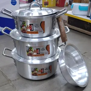MB Aluminium Cookware Set ya Vipande 7