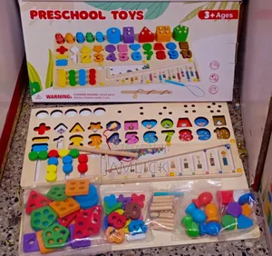 Puzzle ya Montessori ya Shule ya Awali - Miaka 3+