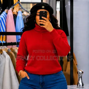 Sweaters za Pull Neck za Wanawake