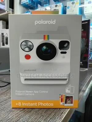Polaroid Now+ Instant Camera - Nyeupe