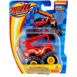 Blaze na Monster Machines Die-Cast Monster Truck - Construction Blaze