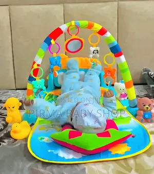 Baby Play Mat yenye Muziki na Vichezeo
