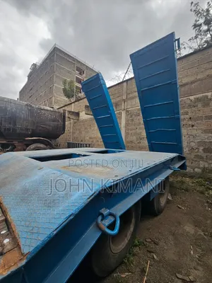 Treni ya Multi-Axle Low Bed - 4 Axle (Magurudumu 16)