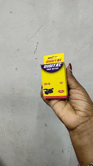 Betri ya Sony 2400mAh Inachajiwa kwa Kamera/Mwanga wa LED