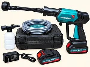 Meakida Cordless High Pressure Washer (2x 36V Batteries)