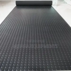 Anti-Slip Round Coin Pattern Rubber Mat (1.2m Wide)
