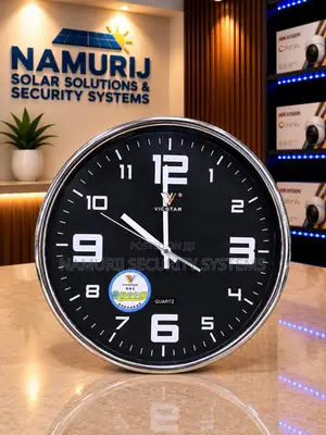 Spy Wall Clock with Hidden Camera