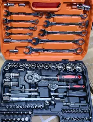 82-Piece CR-V Socket Bit Set with Tool Box