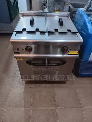 Double Industrial Fryer - 21L + 21L