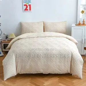 Set ya Duvet Cover ya Pamba yenye Tuft 7x8