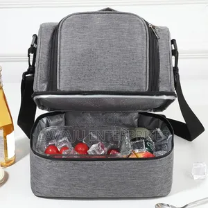 Insulated Lunch Bag - Wenye Compartment Mbili