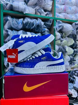 Puma XL Blue White Sneakers
