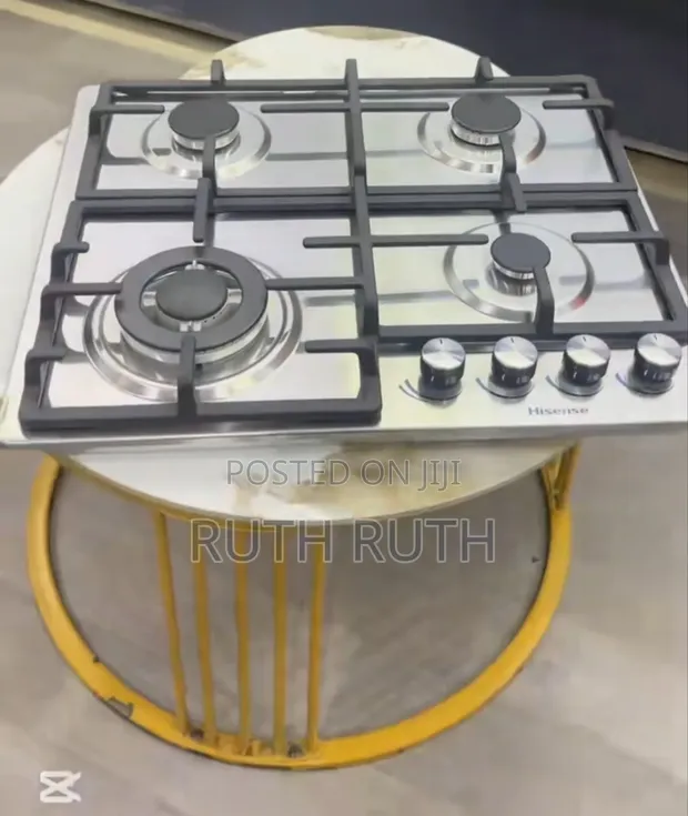 Hisense 4 Burner Inbuilt Hob Mpya - 1