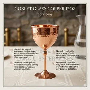 Kikombe cha Shaba na Copper - 12oz