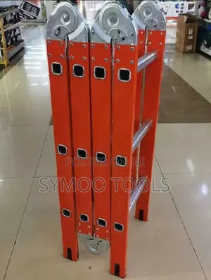 Ladder ya Kukunja ya 4.7m 4x4 ya Kazi Nzito