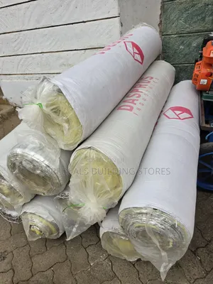 Fiberglass Wool Insulation Roll - 1.2m x 15m