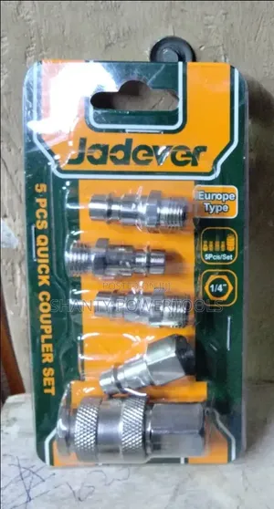 Jadever 5-Piece Europe Type Quick Coupler Set