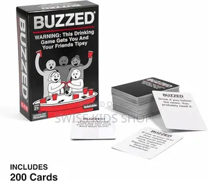 Buzzed Adult Party Card Game