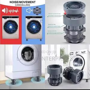 Pedi 4 za Kuzuia Mtetemo kwa Mashine za Kufulia