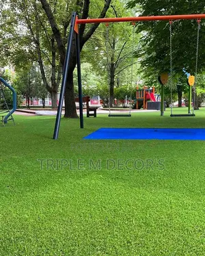 Carpet ya Nyasi Bandia ya Kijani kwa Ajili ya Balcony/Eneo la Swing