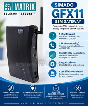 Matrix 1 Port GSM Gateway