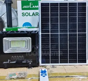 JSOT 100W Solar Floodlight with Remote