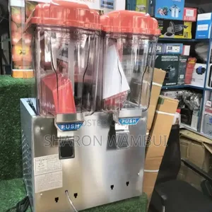 New 2-Column Commercial Juice Dispenser