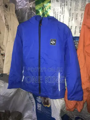 Boys' Hooded Jacket - Royal Blue