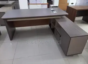 Imported L-Shaped Office Desk - 1800mm