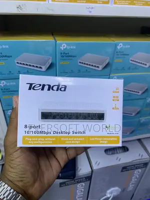 Tenda 8-Port Switch ya Mtandao Isiyosimamiwa