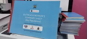 Hard Cover Book Binding - Outreach Worker Sheets