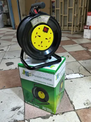 Powermate High Current Extension Cable Reel 2.5mm 25m with Circuit Breaker